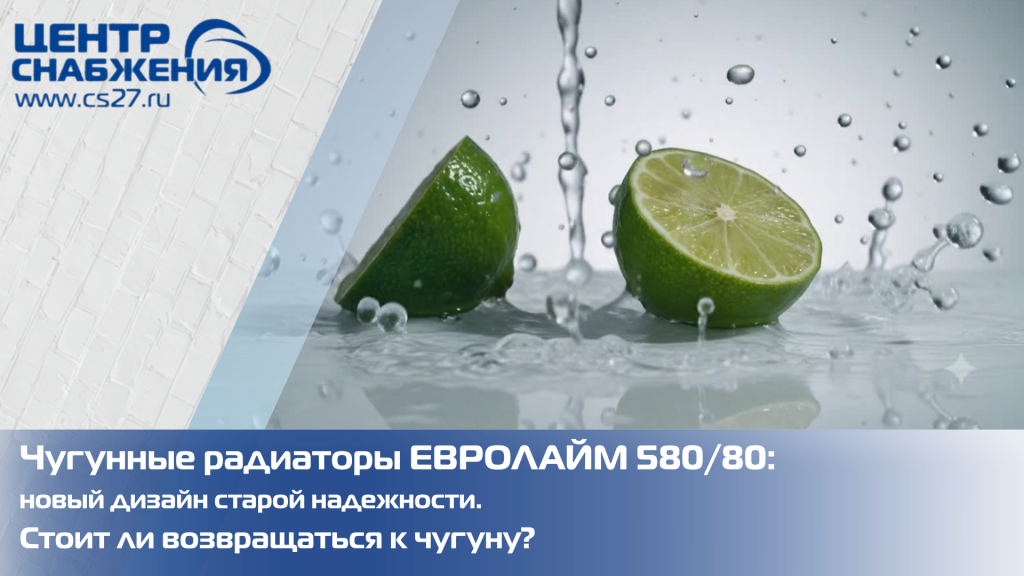 Чугунные радиаторы ЕВРОЛАЙМ 580/80: новый дизайн старой надежности. Стоит ли возвращаться к чугуну? Чугунные радиаторы ЕВРОЛАЙМ 580/80: новый дизайн старой надежности. Стоит ли возвращаться к чугуну?