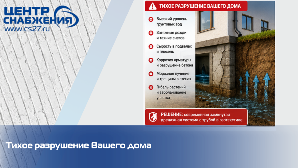 Тихое разрушение вашего дома Тихое разрушение вашего дома